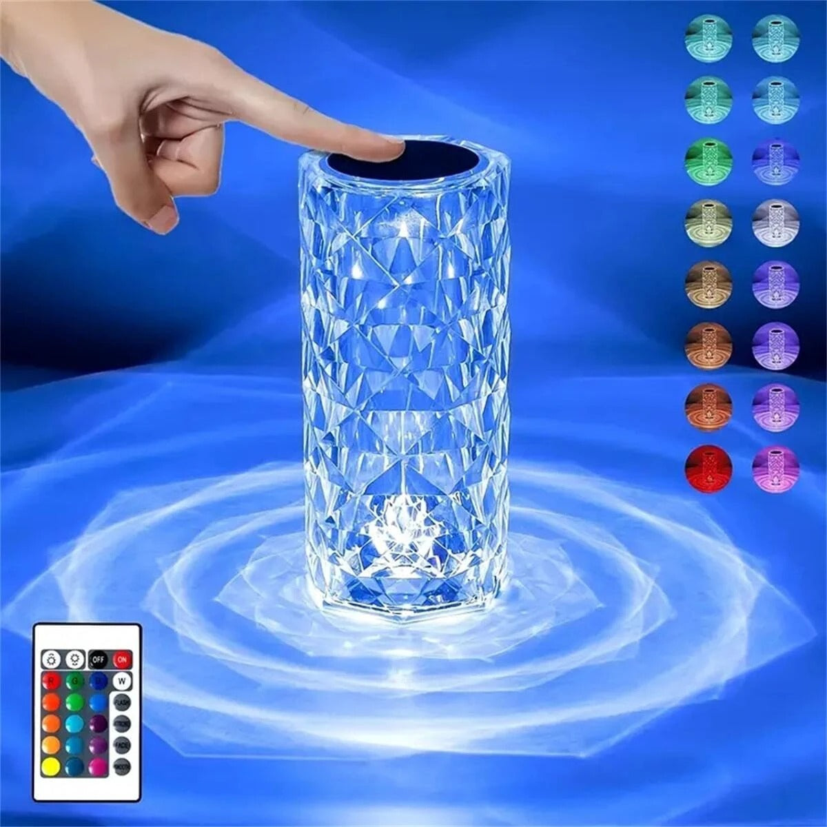 Crystal Table Light